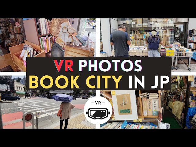 [VR180 3D] Spatial Photos of Books Town | 神保町