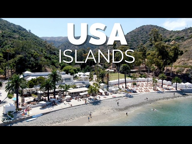 23 Most Beautiful Islands in the USA - Travel Video