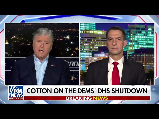 March 18, 2026: Cotton Joins Sean Hannity