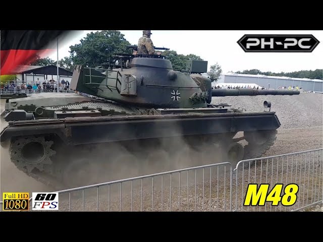 Medium Tank M48 Drive/Fahrt /// Stahl auf der Heide 2017