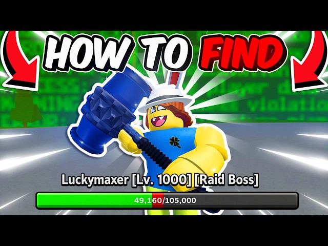 How To Find LuckyMaxer Raid Boss (Hacker Event Guide!) Blox Fruits