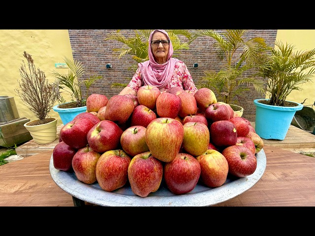 APPLE FRITTERS 🍎🍎🍎 | Veg Village Food