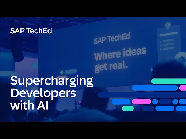 SAP Supercharges Developers with AI | SAP TechEd