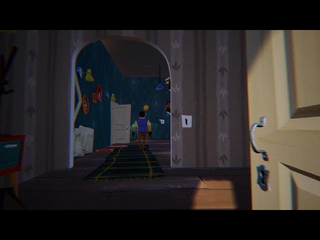 Throwing the neighbor int the Unreal engine missing script in Hello Neighbor act 1