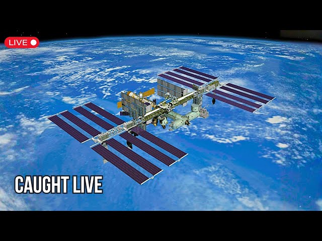 NASA Cameras Just Caught This on the ISS Live Feed
