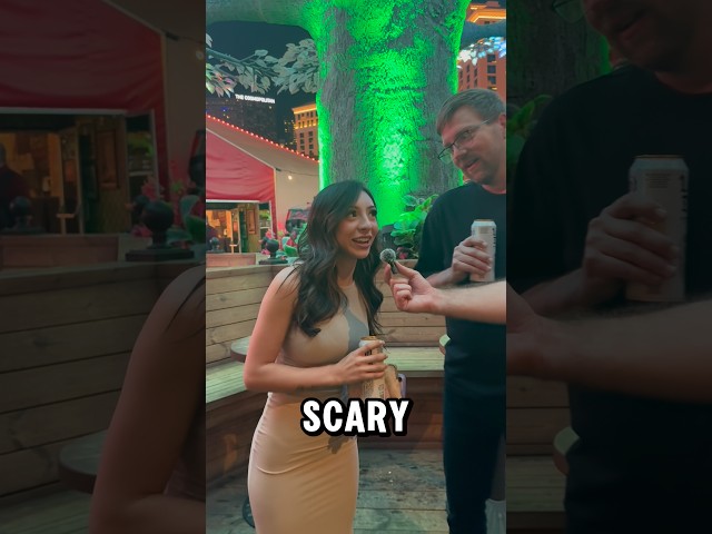 Comedy show was to scare for her 🤔#absinthe #interview