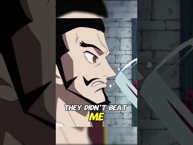 Mihawk shocked by Zoro's power 🔥