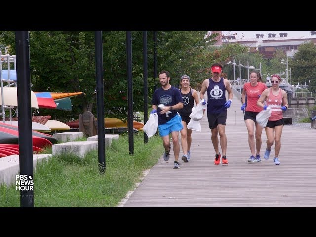 How plogging turns an ordinary workout into a ‘treasure hunt’