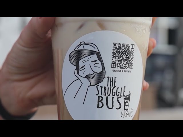 Grab a delicious pick-me-up from The Struggle Bus in Winston-Salem