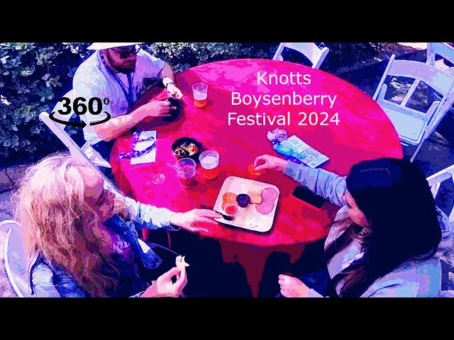 360° VR Knott's Berry Farm: 2024 Food Festival Card Reviews!