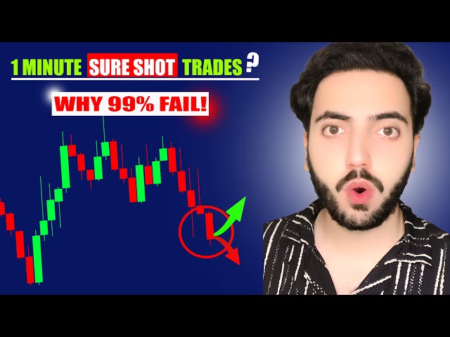 WHY 99% FAIL in Binary Options | SURE SHOTS | 1 Minute PRICE ACTION Based Trades