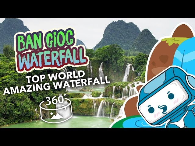 BEST VIDEO 4K | Ban Gioc Waterfall | The largest natural waterfall in Southeast Asia