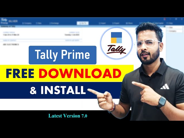 How To Download and Install Tally Prime on PC - tally prime kaise download kare #tallyprime