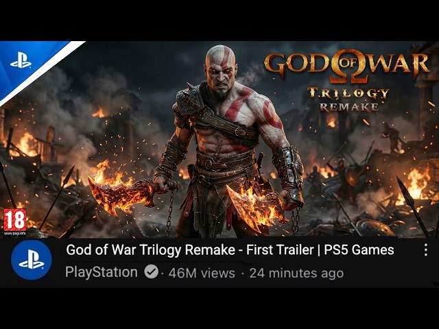 God of War Trilogy Remake (2026) - First Trailer | Santa Monica Studio | PS5 | Concept