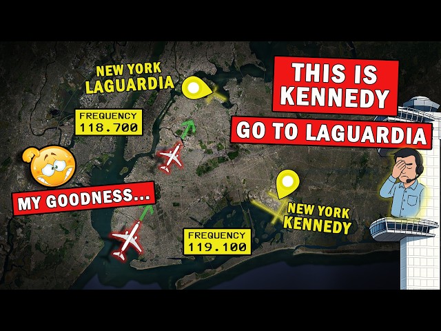 Pilots Calling the Wrong Frequency for Landing | "That's crazy!"