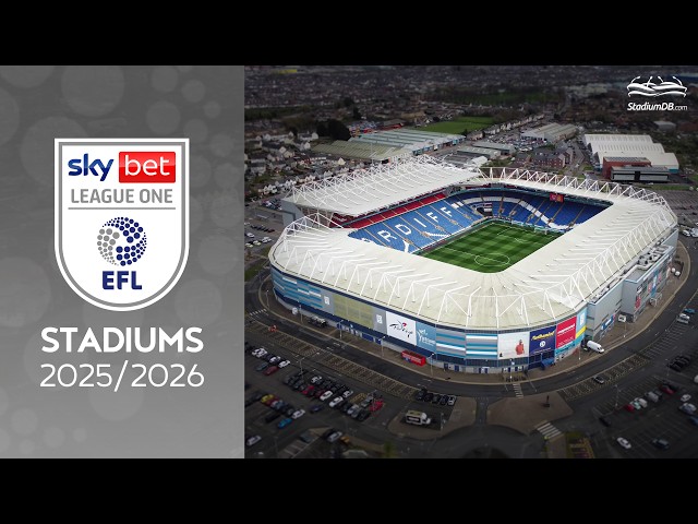 🏴󠁧󠁢󠁥󠁮󠁧󠁿 EFL LEAGUE ONE STADIUMS 2025/26