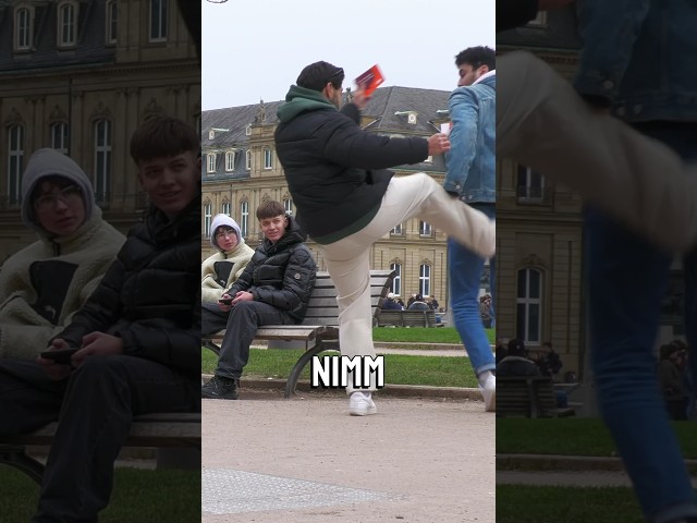 I handed out flyers again... *PRANK with actor* #streetcomedy #viral