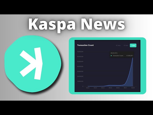 Kaspa News: Kasplex L2 Smart Contracts Are Live, New World Record Hit & More!