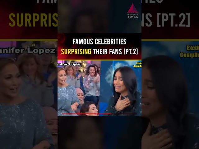 FAMOUS CELEBRITIES SURPRISING THEIR FANS ||