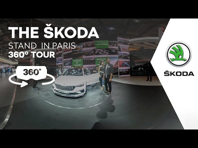 The ŠKODA Stand in Paris: 360° Tour