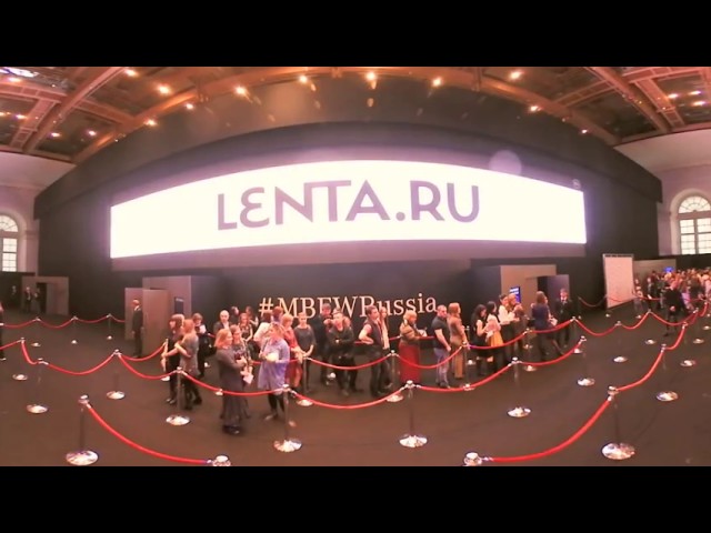 Mercedes-Benz FashionWeek SS17 Russia 360 video