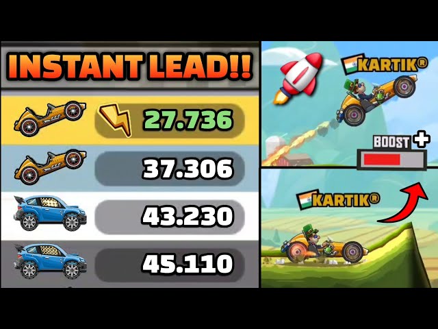 JUMP SHOCKS MAKES MASSIVE LEADS!! 🚀🏆 IN COMMUNITY SHOWCASE - Hill Climb Racing 2
