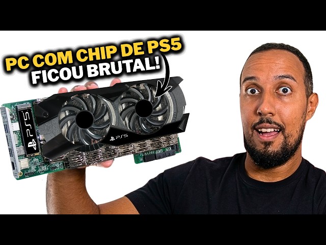 INACREDITÁVEL! O QUE ESSE PC BARATINHO COM CHIP DE PS5 FAZ AGORA