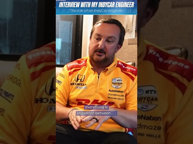What Does An IndyCar Engineer Do? #Shorts
