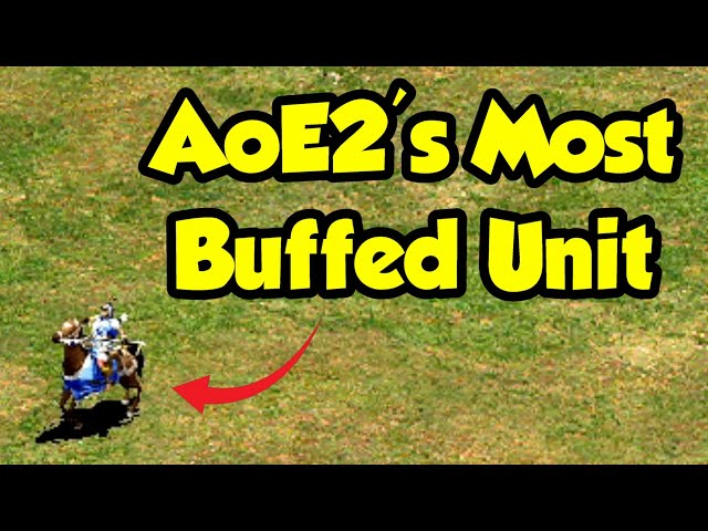 AoE2's most buffed unit of all time