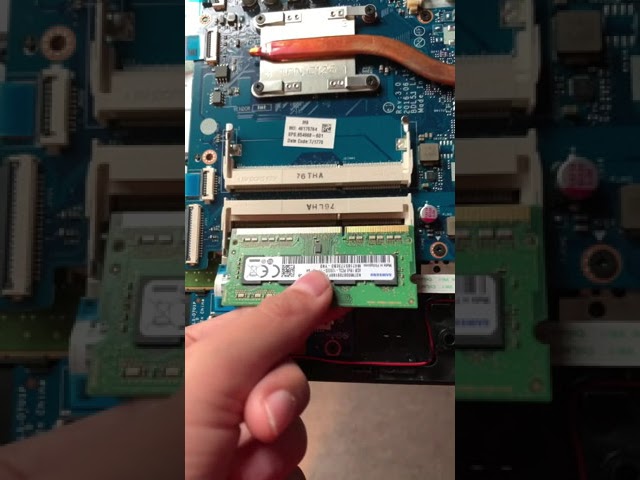 How to install SODIMM Memory #shorts