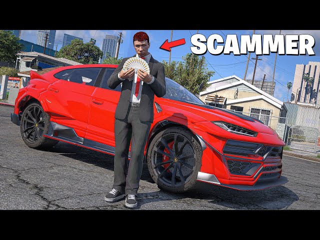 Scamming Players to Become Rich in GTA 5 RP