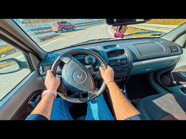 2006 Renault Thalia | 1.2 75 HP | POV Test Drive #2726 | Joe Black