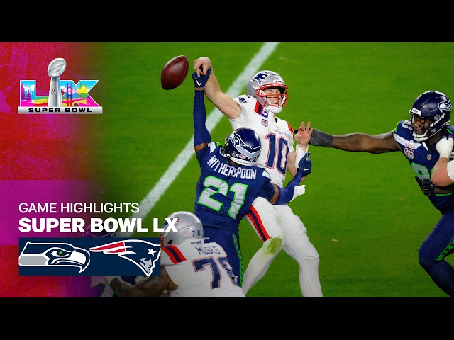 Seattle Seahawks vs New England Patriots | Super Bowl LX Game Highlights