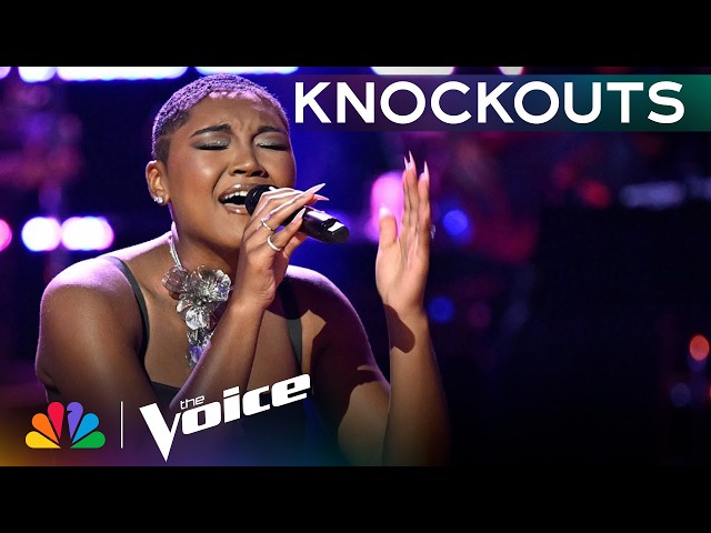Twenty-Five-Year-Old Conquers Fergie's "Big Girls Don't Cry" | The Voice Knockouts | NBC