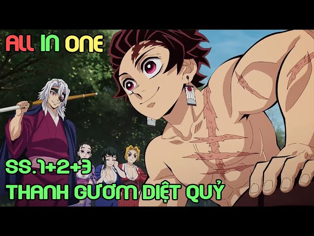 " Thanh Gươm Diệt Quỷ " Kimetsu no Yaiba Season 1+2+3 | Review Phim Anime