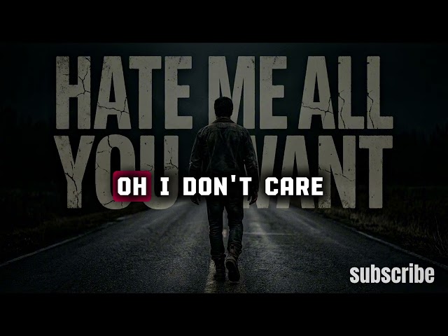 Broken Trails - Hate Me All You Want ( Lyric video )