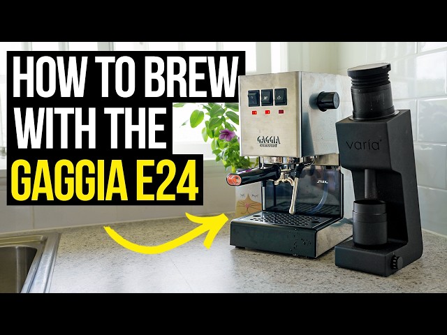 How I Make a Coffee on the Gaggia Classic E24