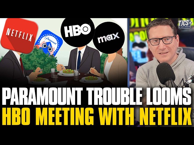 Paramount’s Potential Disaster: HBO Max CEO Meets With Netflix Boss