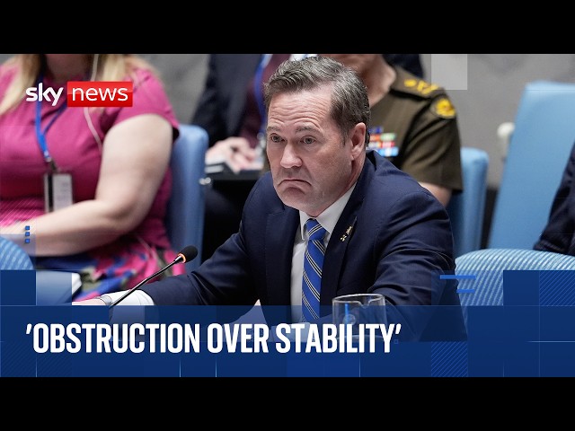 UN Security Council meeting on Iran war