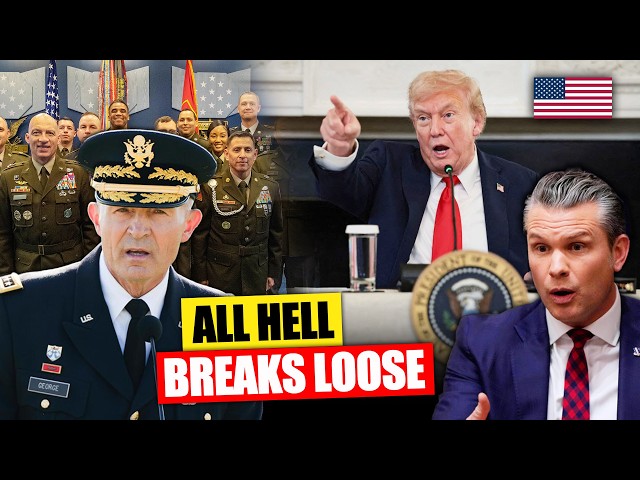 Trump freaks out as Joint Chiefs STRIKE BACK after orders refused over Iran - OPTM