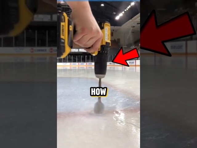 How Ice Hockey arena made?🤯#shorts
