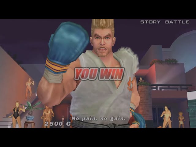 Tekken Dark Resurrection | Paul Story Battle Playthrough