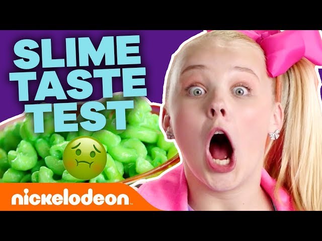 Slime Foods Taste Test w/ Jace Norman, JoJo Siwa & More! 🤢 | #NickStarsIRL