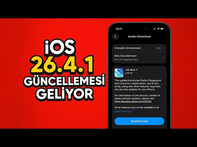 iOS 26.4.1 Update is Coming! By the way, I'm not AI.