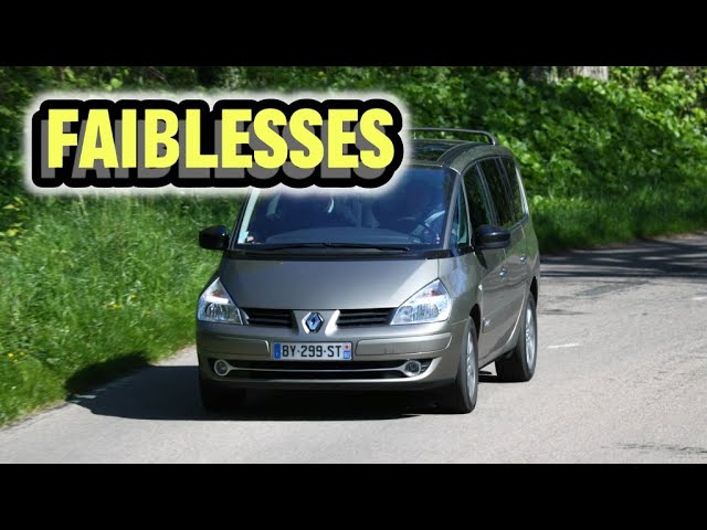 Pourquoi ne pas acheter une Renault Espace 4 (2002 - 2014)?