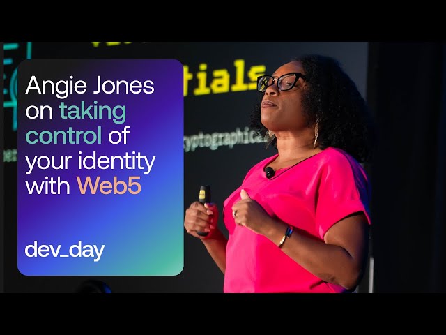The web's Identity crisis: a talk and demo from Angie Jones on Web5 | DevDay at Oktane 2023