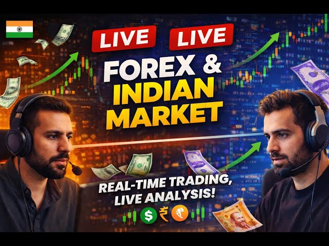 live forex and nifty trading | high probability ict setups.