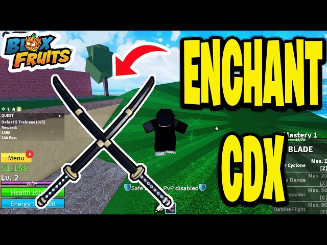 How To Enchant CDK In Blox Fruits