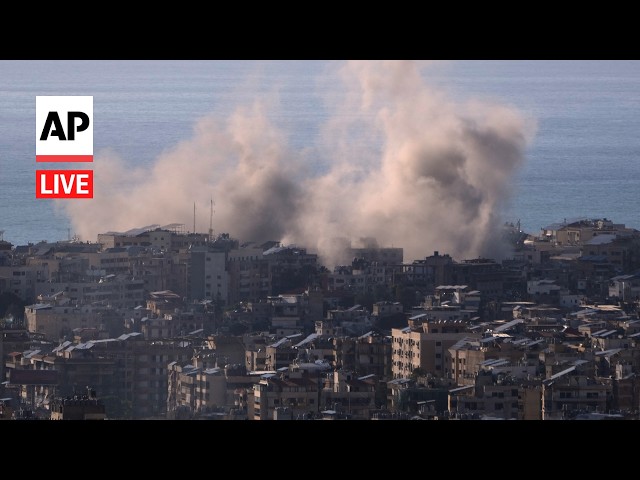 LIVE: Skyline view as Israel invades southern Lebanon
