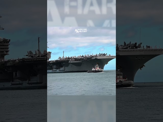 Nimitz Class Aircraft Carrier USS Carl Vinson (CVN 70) | RIMPAC 2024 Hawaii